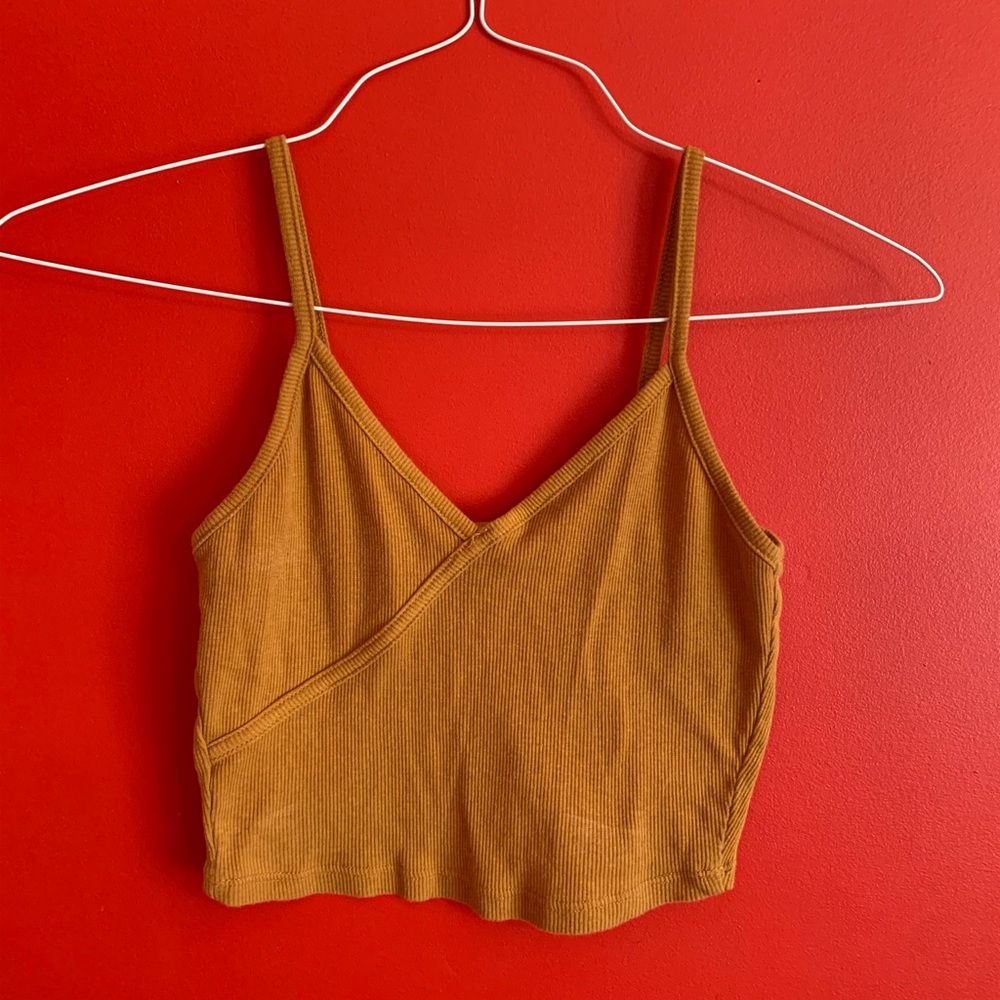 Yellow Crop Top